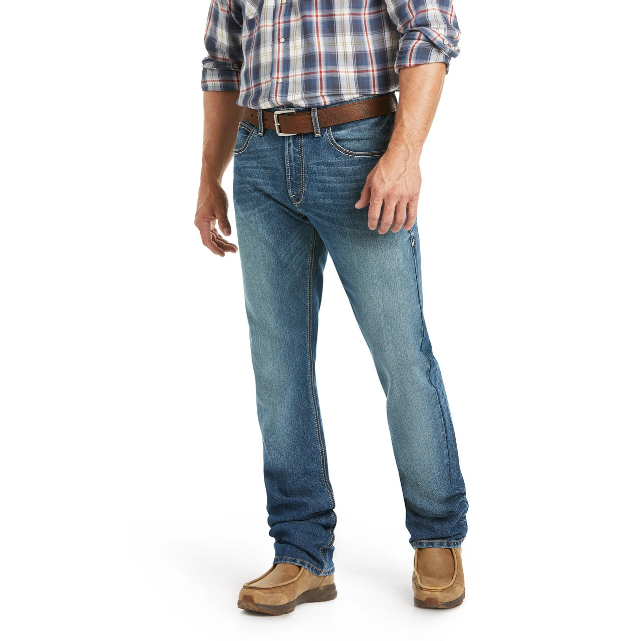 Ariat Men's Campbell M4 Relaxed Boot Cut Jeans 10036074 2 Ariat Men's Campbell M4 Relaxed Boot Cut Jeans 10036074 - Image 2