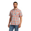 Ariat® Men's Hawk Retro Ginger Spice Short Sleeve Snap Shirt 10040647