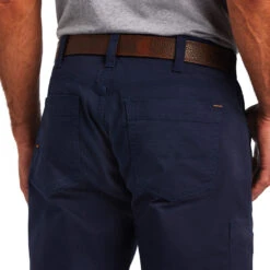 Ariat Men's Rebar M4 DuraStretch™ Made Tough Navy Pants 10041084 -ARIA Clothing Shop 10041084 02