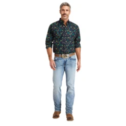 Ariat® Men's M7 Slim Fit Light Wash Straight Leg Jeans 10043187 12 Ariat® Men's M7 Slim Fit Light Wash Straight Leg Jeans 10043187 -ARIA Clothing Shop 10043187c