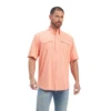 Ariat Men's VentTEK™ Outbound Peach Pink Button Down Shirt 10041123