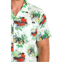 Cinch® Men's Tropical Graphic Mint Green Button Down Shirt MTW1401028 -ARIA Clothing Shop 1 52e4a4cd 526f 4de6 9138 36e632e1a8eb