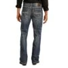 Rock & Roll Denim Men's Double Barrel Relaxed Straight Jeans M0S1437