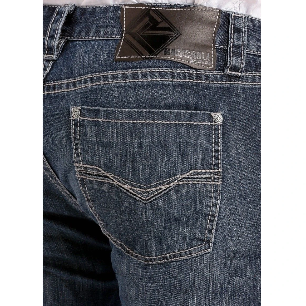 Rock & Roll Denim Men's ReFlex Revolver Straight Jeans M1R3482 3 Rock & Roll Denim Men's ReFlex Revolver Straight Jeans M1R3482 - Image 3