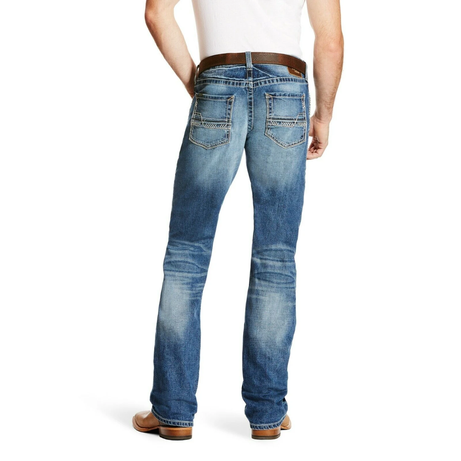 Ariat® Men's M5 Stillwell Fargo Slim Straight Leg Jeans 10021879 1 Ariat® Men's M5 Stillwell Fargo Slim Straight Leg Jeans 10021879