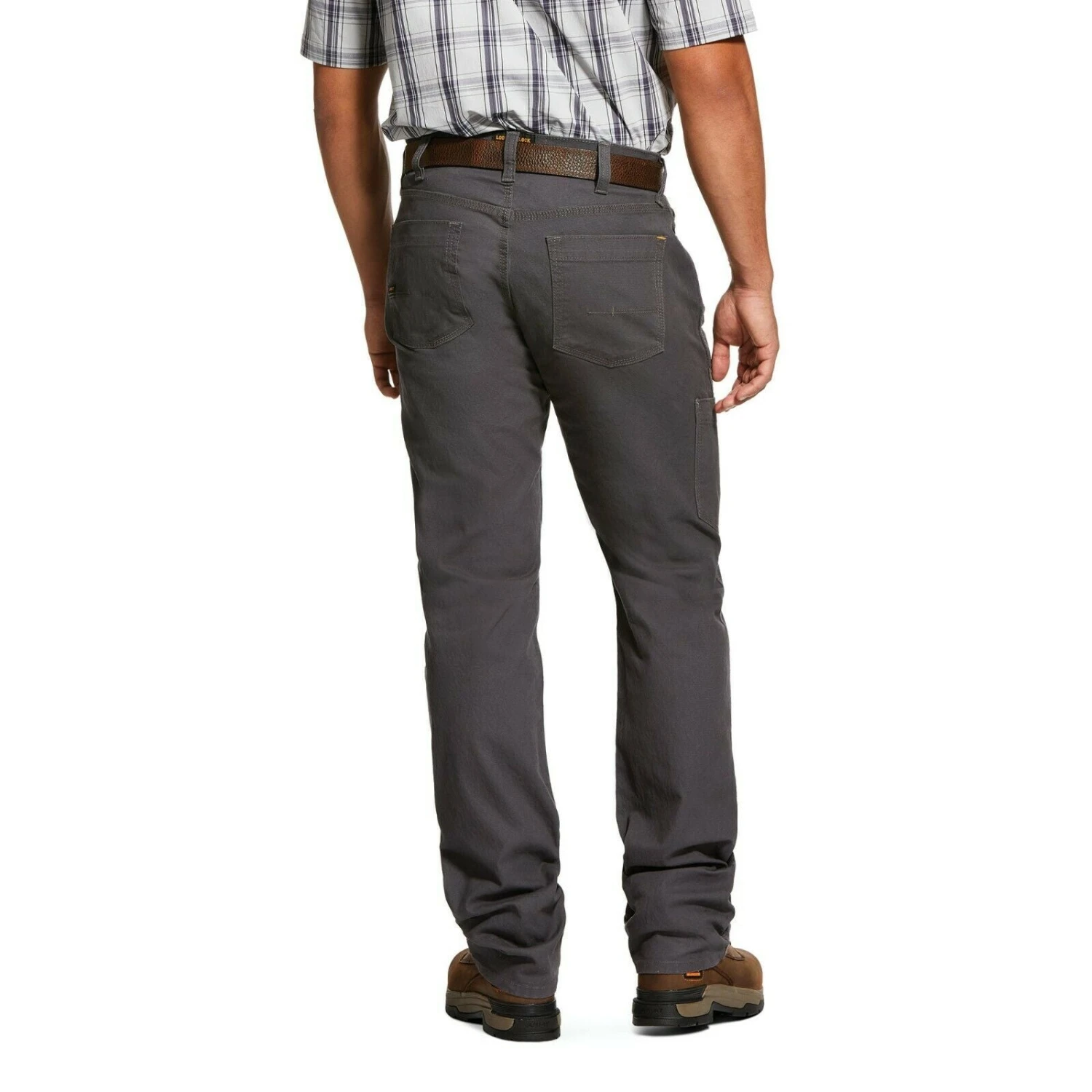 Ariat® Men's Rebar M4 DuraStretch Gray Made Tough Work Pant 10030250 1 Ariat® Men's Rebar M4 DuraStretch Gray Made Tough Work Pant 10030250