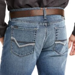 Ariat® Men's M5 Novato Straight Stretch Boot Cut Jeans 10037966 -ARIA Clothing Shop F21 MNS WEST 10037966 detail03