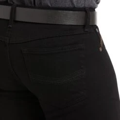 Ariat® Men's M7 Slim Legacy Straight Black Jeans 10037890 9 Ariat® Men's M7 Slim Legacy Straight Black Jeans 10037890 -ARIA Clothing Shop F21 WEST MNS 10037890 detail03