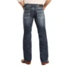 Rock & Roll Denim® Men's Relax Pistol Indigo Wash Denim Jeans M1P3473