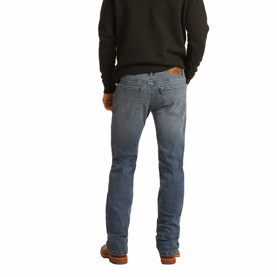 Rock & Roll Denim Men's Hooey Reflex Revolver Medium Vintage Jeans M1R1807-44 1 Rock & Roll Denim Men's Hooey Reflex Revolver Medium Vintage Jeans M1R1807-44