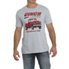 Cinch® Men's Heather Grey Logo Graphic T-Shirt MTT1690514