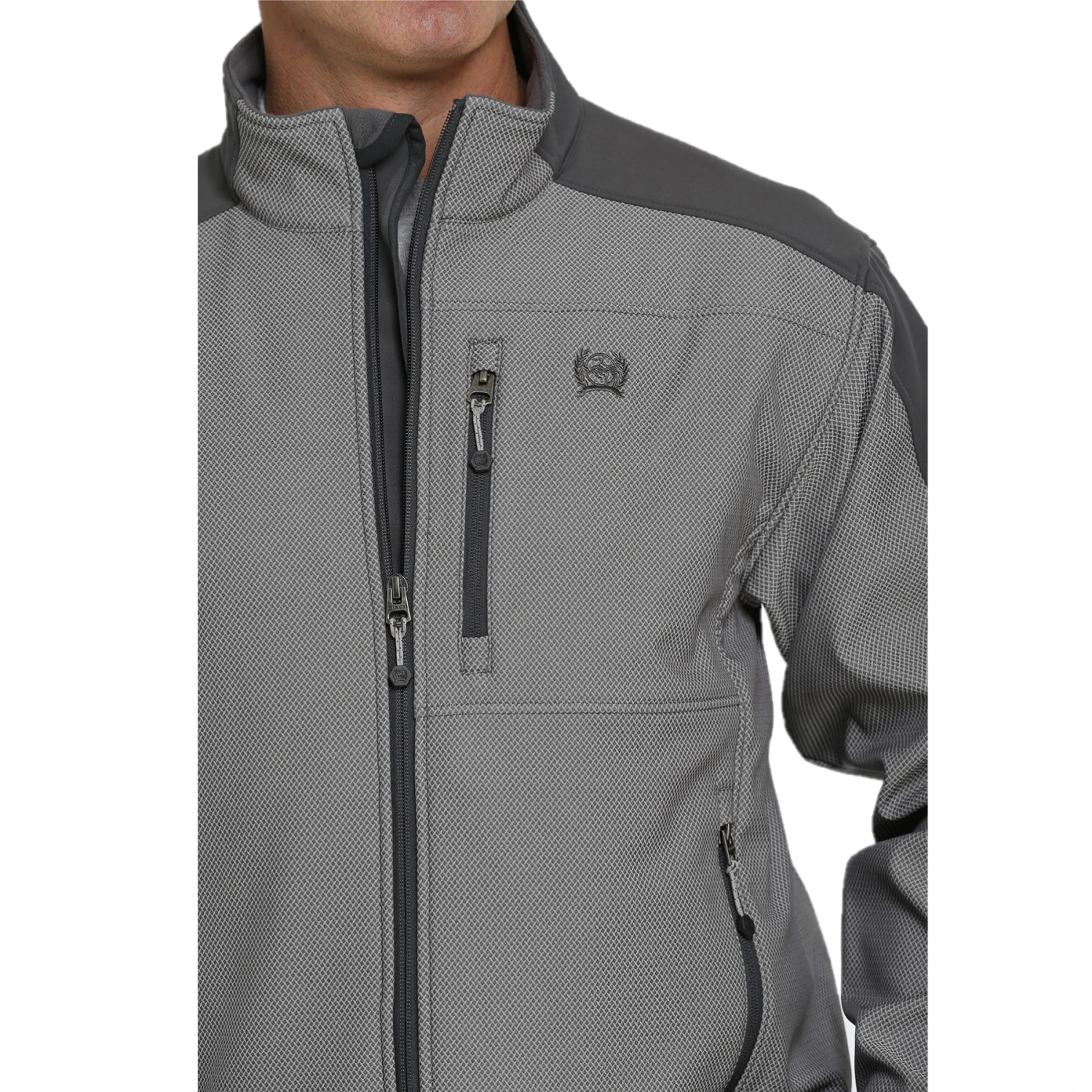 Cinch® Men's Grey Concealed To Carry Bonded Jacket MWJ1565001 6 Cinch® Men's Grey Concealed To Carry Bonded Jacket MWJ1565001 - Image 6