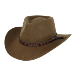 Outback Trading Company Men's Forbes Black Western Hat 1153-BRN