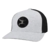 Hooey Men's Cayman II Grey And Black Flexfit Hat 2104BLBK