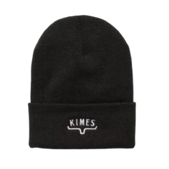 Kimes Ranch® Huxton Embroidered Black Beanie HUXEB-BLK