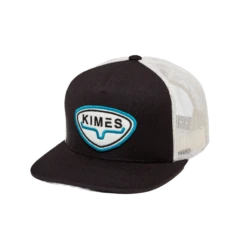 Kimes Ranch® Conway Black Trucker Cap CON-BLK