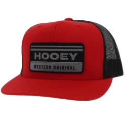 Hooey® "Horizon" Red & Black Snapback Hat 2135T-RDBK