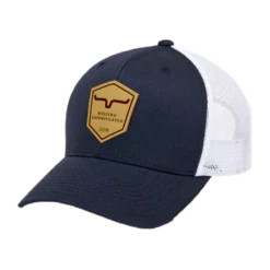 Kimes Ranch® Unisex Shielded Trucker Navy Cap S22-192014
