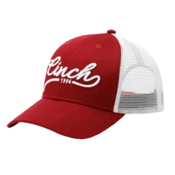 Cinch Men's Burgundy Logo Trucker Cap MCC0511016