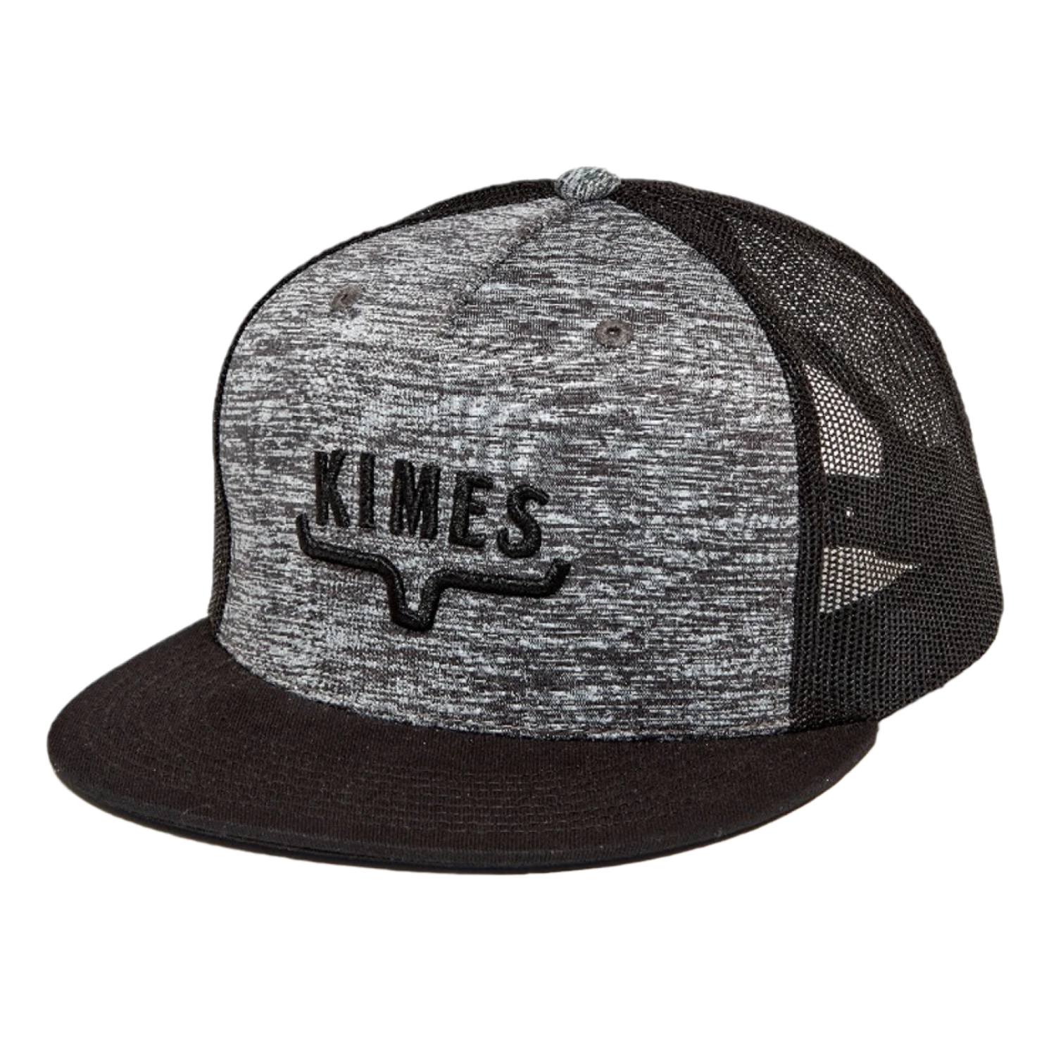 Kimes Ranch® Huxton Grey Heather Trucker Cap HUX-GH 1 Kimes Ranch® Huxton Grey Heather Trucker Cap HUX-GH
