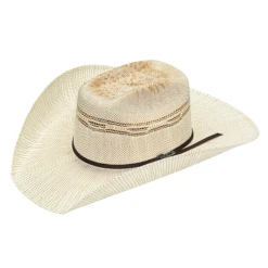 Twister Men's Tan Bangora Straw Cowboy Hat T71625