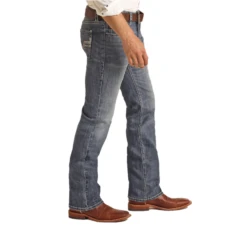 Rock & Roll Men's Pistole Straight Medium Vintage Wash Jeans RRMD1PRZSM 5 Rock & Roll Men's Pistole Straight Medium Vintage Wash Jeans RRMD1PRZSM -ARIA Clothing Shop RRMD1PRZSM3