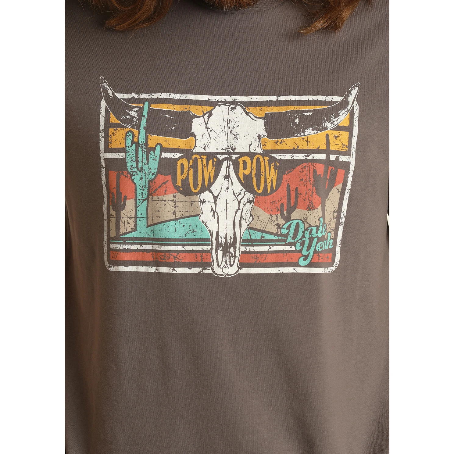 Rock & Roll Cowboy® Unisex Dale Brisby Charcoal T-Shirt RRUT21R0J2 3 Rock & Roll Cowboy® Unisex Dale Brisby Charcoal T-Shirt RRUT21R0J2 - Image 3