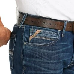 Ariat® Men's M4 Bragg Ford Relaxed Stretch Boot Cut Jeans 10034630 -ARIA Clothing Shop S21 MNS WEST 10034630 detail01