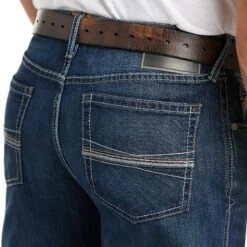 Ariat® Men's M4 Bragg Ford Relaxed Stretch Boot Cut Jeans 10034630 -ARIA Clothing Shop S21 MNS WEST 10034630 detail03