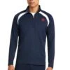Ariat® Men's Sunstopper Team 1/4 Zip Navy Baselayer Shirt 10039183