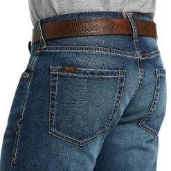 Ariat® Men's M5 Straight Madera Stackable Straight Leg Jean 10040124 -ARIA Clothing Shop S22 MNS WEST 10040124 detail02