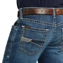 Ariat® Men's M4 Relaxed Claudio Walden Straight Leg Jeans 10040743 -ARIA Clothing Shop S22 MNS WEST 10040743 detail02