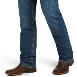 Ariat® Men's M4 Relaxed Claudio Walden Straight Leg Jeans 10040743 -ARIA Clothing Shop S22 MNS WEST 10040743 detail03