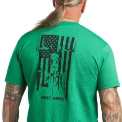 Ariat Men's Rebar Cotton Strong American Outdoors Amazon Shirt 10039145 -ARIA Clothing Shop S22 MNS WORK 10039145 detail01