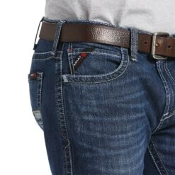 Ariat® Men's FR M7 Slim Stretch DuraLight Straight Leg Jean 10039282 -ARIA Clothing Shop S22 MNS WORK 10039282 detail01