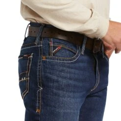 Ariat Men's FR M4 Relaxed DuraStretch Stillwell Bootcut Jeans 10039283 7 Ariat Men's FR M4 Relaxed DuraStretch Stillwell Bootcut Jeans 10039283 -ARIA Clothing Shop S22 MNS WORK 10039283 detail01