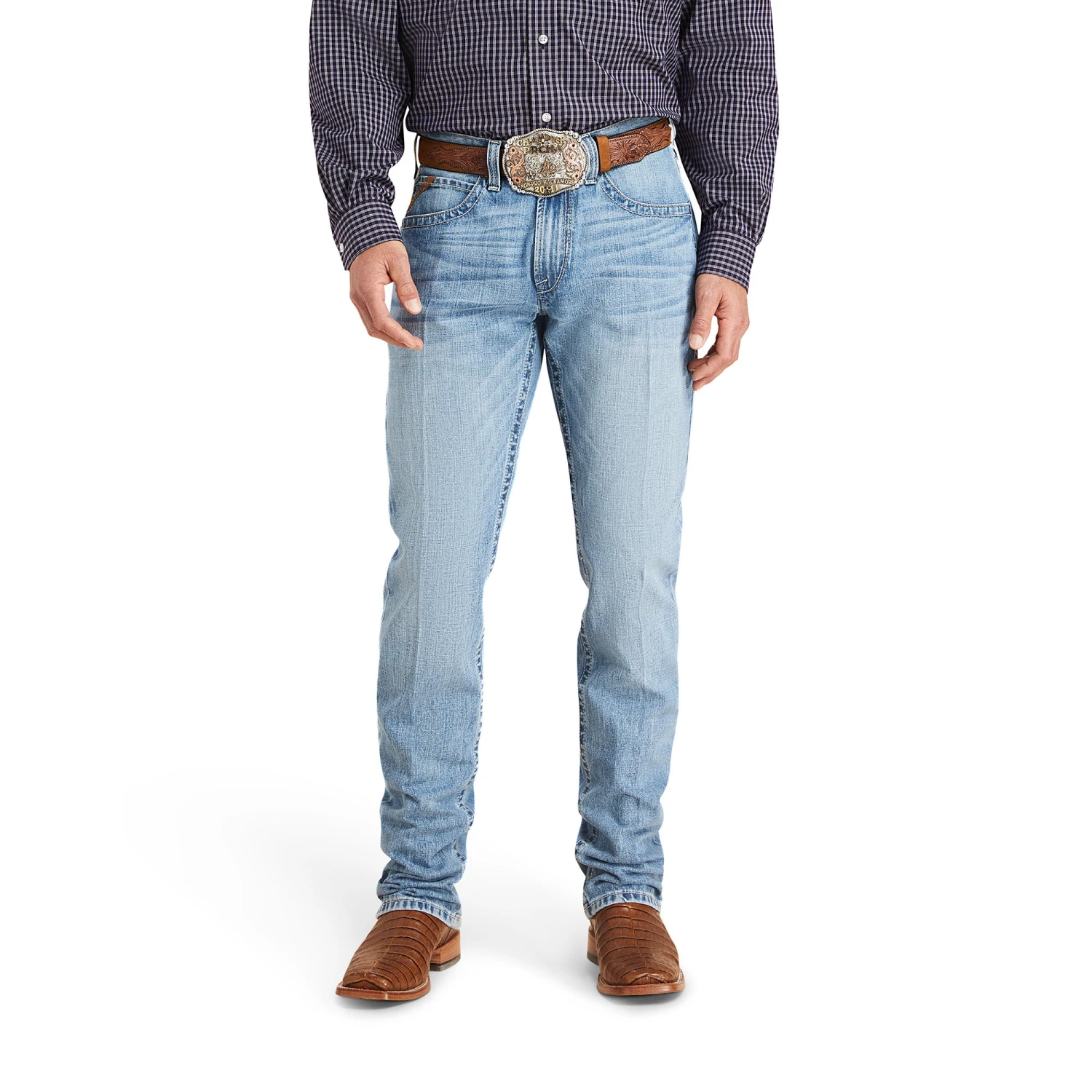 Ariat® Men's M4 Relaxed Cranston Straight Leg Jeans 10043192 2 Ariat® Men's M4 Relaxed Cranston Straight Leg Jeans 10043192 - Image 2