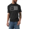 Kimes Ranch® Men's American Trucker Charcoal Heather Tee TRUCK-CHRC
