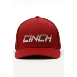 Cinch Men's 6 Panel Burgundy Trucker Cap MCC0653313 -ARIA Clothing Shop Untitled3313